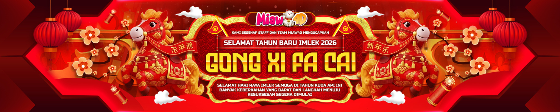 Selamat Tahun Baru Imlek 2026 | MIAW4D